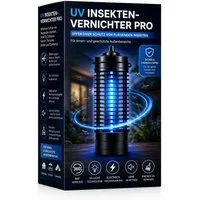 Everhomely® Insektenvernichter Elektrischer Insektenvernichter UV-Lampe – Fliegenfalle & Mückenlampe