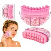 Forrlite Gesichtsmassagegerät Gesichtsbürste für Lymphdrainage & Massage, sanft für Konturen, 1 Stück, Sanfte Massage, für Gesichtspflege, Anti-Aging, Gesicht, Augen, Anti Falten,Durchblutung & straffe Haut, Zuhause/Reise