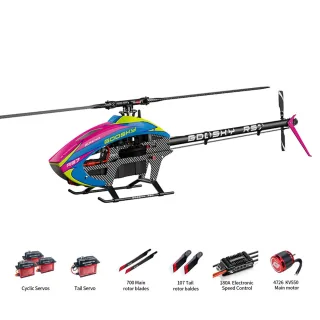 GOOSKY RS7 700 6CH 3D Aerobatic Dual Brushless Direct Drive Motor RC Helicopter Combo Version PNP