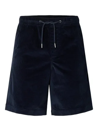 SELECTED MEN - SLMREGULAR-JACE CORDUROY SHORTS NOOS Sky Captain - Gr. - XXL
