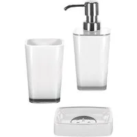 Kleine Wolke Badaccessoire-Set Spar-Set "Easy" 3-teilig, Uni