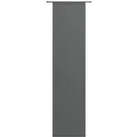 Neutex for you! Schiebegardine Galena Uni (1 St), Klettband, halbtransparent, inkl. Befestigungszubehör, Breite: 57 cm