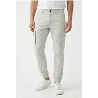 Jack & Jones Cargohose JPSTPAUL JJFLAKE CARGO NOOS Baumwollmischung, regular fit