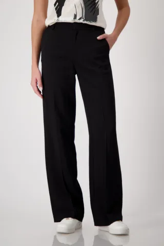 monari - Wide-Leg-Hose schwarz - Gr. - 38