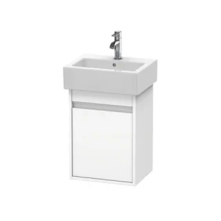 Duravit Ketho Waschtischunterbau wandhängend Weiß Matt 400x320x550 mm - KT6630R1818 KT6630R1818
