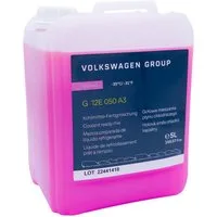 Volkswagen Kühlerschutzmittel original VW G12E050A3, bis -35 °C, 5 l, Kühlmittel Fertigmischung, Frostschutzmittel, Ready mix, G12evo