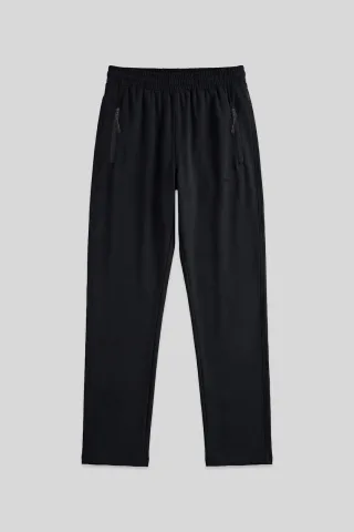 Herren Sweatpants mit geradem Bein zum Drüberziehen