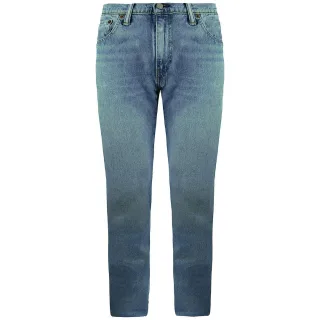 Levis schlanker fit gerade Beinmenschen hellblaue Jeans