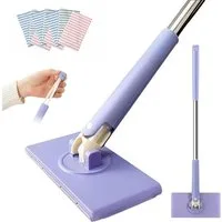 FOUORTUNATE-BEE Wischmopp-Set Gesichtsreinigungs-Miniwischer Set mit 10 Tüchern