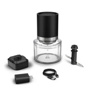 KitchenAid Go Cordless Top Down-Zerkleinerer - Matt Schwarz - ohne...