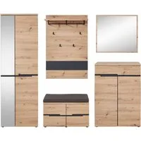 Innostyle Garderoben-Set MEMPHIS, (Komplett-Set, 5-St)