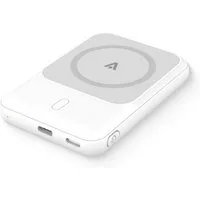 alkaya. Powerbank 5.000 mAh: Induktives Laden, Ports, kompatibel mit MagSafe Powerbank 5000 mAh, LED-Anzeige, Schnellladefunktion