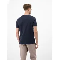 LERROS Kurzarmshirt mit Serafino-Kragen