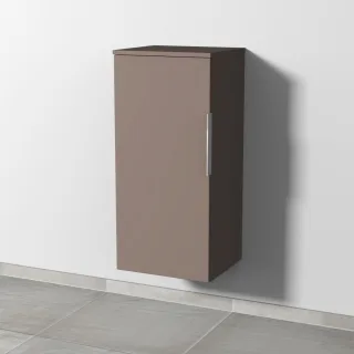 Sanipa 3way Mittelschrank mit 1 Tür, Taupe-Matt, UP1221T UP1221T