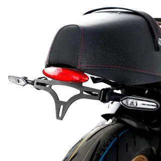 % % % R&amp;G Kennzeichenhalter Heckumbau Yamaha XSR 900 /GP Bj.2022-2026 Edelstahl+LED eintragungsfrei
