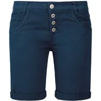 SUBLEVEL Shorts Damen Bermudas kurze Hose Baumwolle Jeans Sommer Chino Stoff