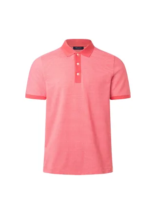 MAERZ Muenchen - Poloshirt, Knopf 1/2 Arm shiny flamingo