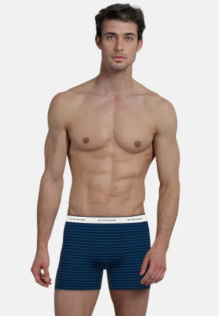 TOM TAILOR BODYWEAR - Wäsche Männlich blau-mittel-ringel - Gr. - 5