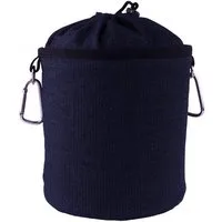 trendfinding Wäscheklammern Wäscheklammerbeutel aus Baumwolle-Denim/Denim mit zwei Karabinerhaken, Auf links Waschbar bei 40 Grad/bügelbar, Trockner auf niedriger Stufe
