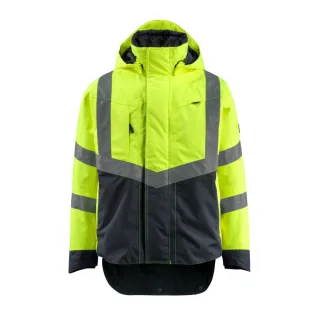 MASCOT Harlow Hard Shell Jacke SAFE SUPREME Hi-vis Gelb / Schwarzblau M - 15501-231-17010-M