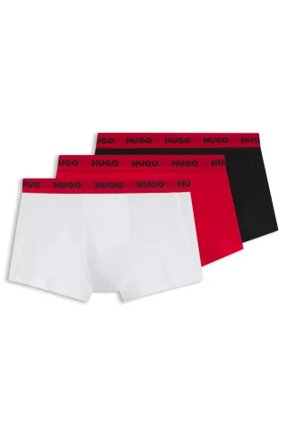 HUGO RED Menswear - TRUNK TRIPLET PACK Patterned - Gr. - M
