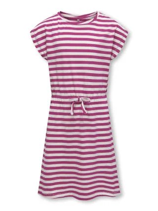 KIDS ONLY - KOGMAY LIFE S/S DRESS JRS NOOS Very Berry - Gr. - 164