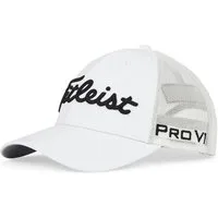 Titleist Baseball Cap Titleist Golf Cap Players Space Dye Mesh Weiß Herren