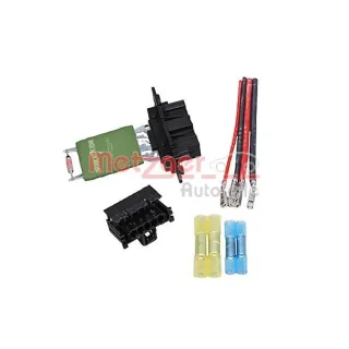 Metzger Gebl?sewiderstand + Kabel Abarth Alfa Romeo Citroen Fiat Opel Peugeot