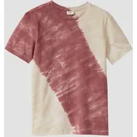 s.Oliver Kurzarmshirt T-Shirt T-Shirt mit Batik-Effekt