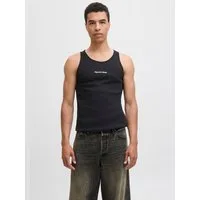 Jack & Jones T-Shirt JORNORREBRO RIB TANK TOP ohne Ärmel