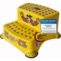 KiNDERWELT Tritthocker KiNDERWELT Premium zweistufiger Tritthocker für Kinder und Babys