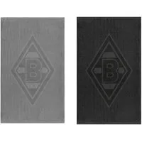 Borussia Mönchengladbach Handtuch Borussia M´Gladbach Gästehandtuch Set „grey“