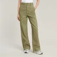 G-STAR Chinohose Deck 2.0 High Loose Chino wmn mit Paspeltaschen