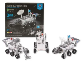 SOL-EXPERT Solarbausatz Mars-Explorer für 3 tolle Modelle