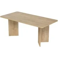 Skye Decor Esstisch Linza, Modernes Boho Design, Rechteckige Tischform, Kratzunempfindlich