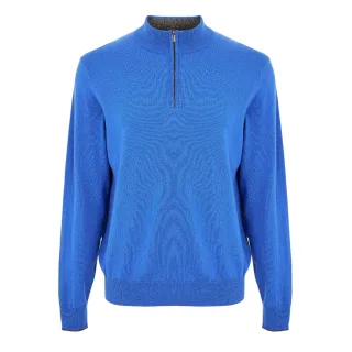 Callaway - Pullover Top für Herren, Weiter Stehkragen, Jerseyware (Lapislazuli)