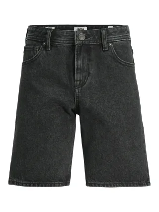 JACK&JONES - JJICHRIS JJORIG. SHORTS MF 823 SN 24 JNR Black Denim - Gr. - 128