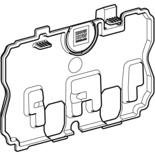 Geberit Schutzplatte, zu Betätigungsplatte Sigma60, 243423001 243423001