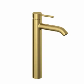 Kludi BOZZ Waschtischarmatur hoch brushed gold, 38286N076 38286N076