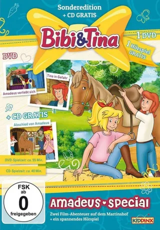 Bibi und Tina - Amadeus-Special (+ Hörspiel-CD) [2 DVDs]