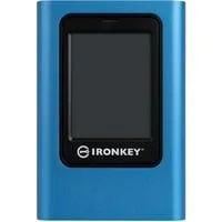 IronKey Vault Privacy 80 1,92 TB, Externe SSD blau/schwarz, USB-C 3.2 Gen 1 (5 Gbit/s)