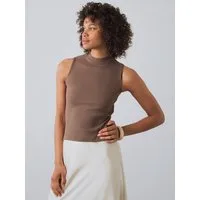 HONEST BASICS Tanktop Mock-Top aus Bio- und recycelter Baumwolle