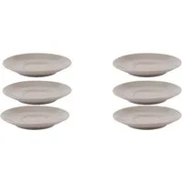 APS Untertasse 6er Set Cappuccinountertasse -SNUG-, (6 St), Teller Set, hochwertig verarbeitetes Material