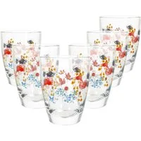 MamboCat Glas 6x Marie Trinkgläser 220ml Saft-Gläser Limo-Glas Wasser Softdrink, Glas