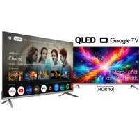 JTC-24 JTCSQ32H39330G QLED-Fernseher (80 cm/32 Zoll, HD ready, Google TV, 32 Zoll, QLED, Android TV, Sprachsteuerung, Triple Tuner, Bluetooth)
