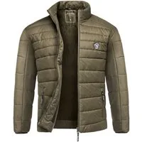 Amaci&Sons Steppjacke REVERE Steppjacke Herren Outdoor Basic Patch Jacke