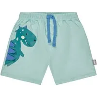 Sterntaler® Badehose UV-Schutz 50+ Badeshorts Dino (1-St) Badeshorts knielang mit 3D-Dino & Kordel, Windeleinsatz bis 86/92