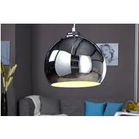 riess-ambiente Hängeleuchte CHROMAGON 30cm silber, ohne Leuchtmittel, Wohnzimmer · Metall · Esszimmer · Pendel · Modern