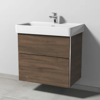 Sanipa 3way Waschtischunterbau zu Laufen Pro S Waschtisch mit 2 Auszügen, Eiche-Arizona BR76880