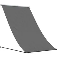 vidaXL Markise Markise Einziehbar Anthrazit 150x150 cm Stoff und Stahl (1-St)